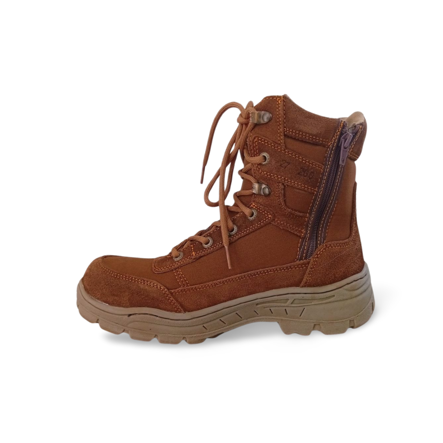 Botas tacticas 3/4 en gamuza estilo marca 30.ocho