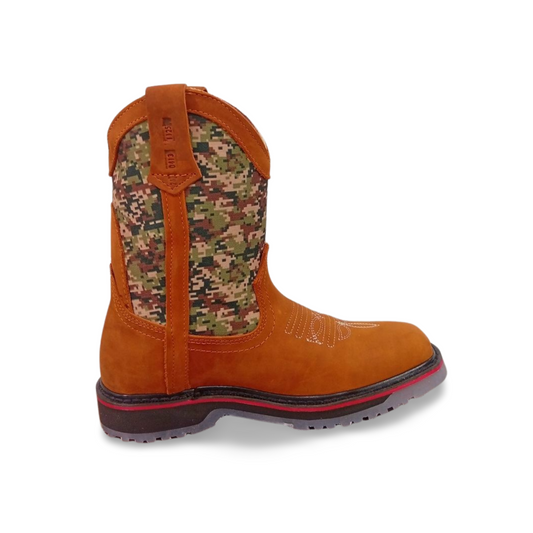 Botas estilo 0413  con lona pixel marca Cimarron