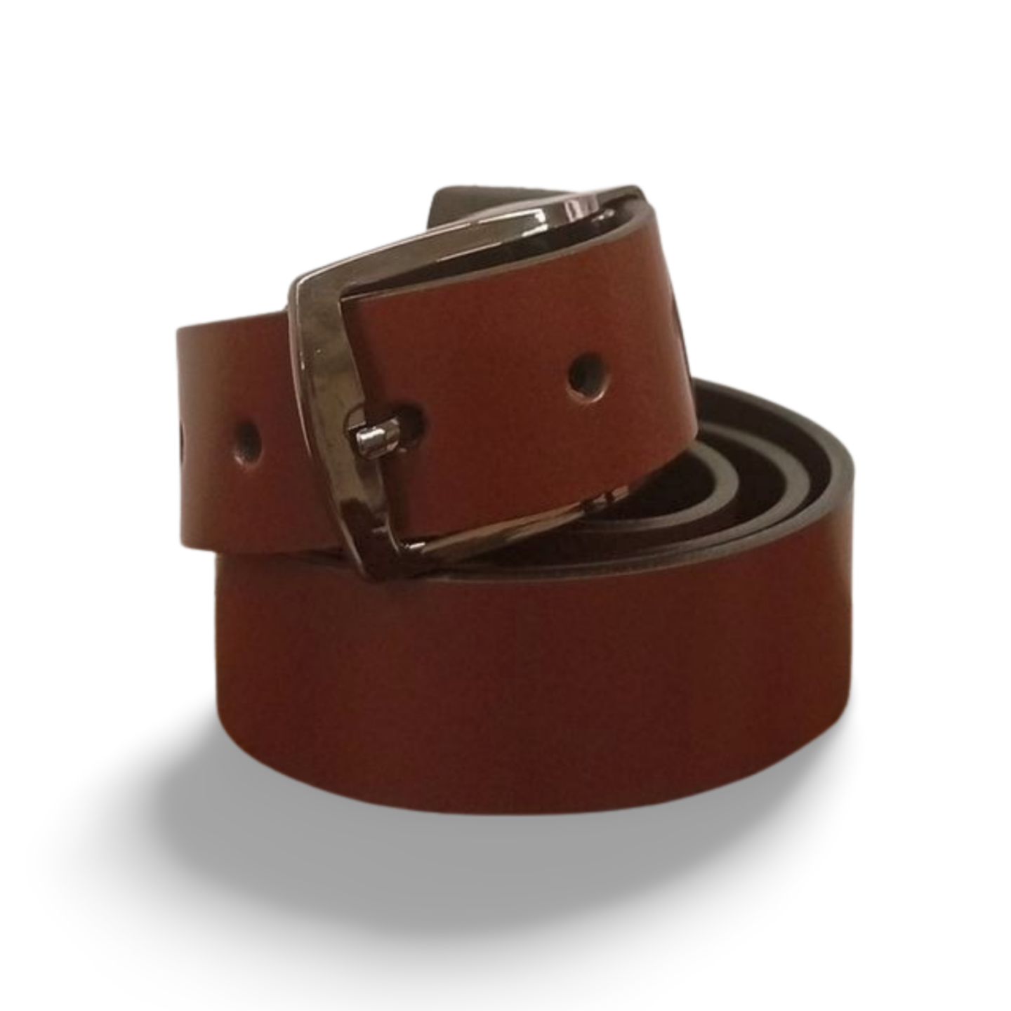 Cinturón de vestir de doble vista