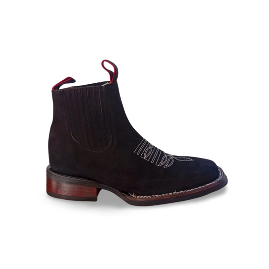 Botines vaqueros con grabado piel nobuck unisex marca Tony boots