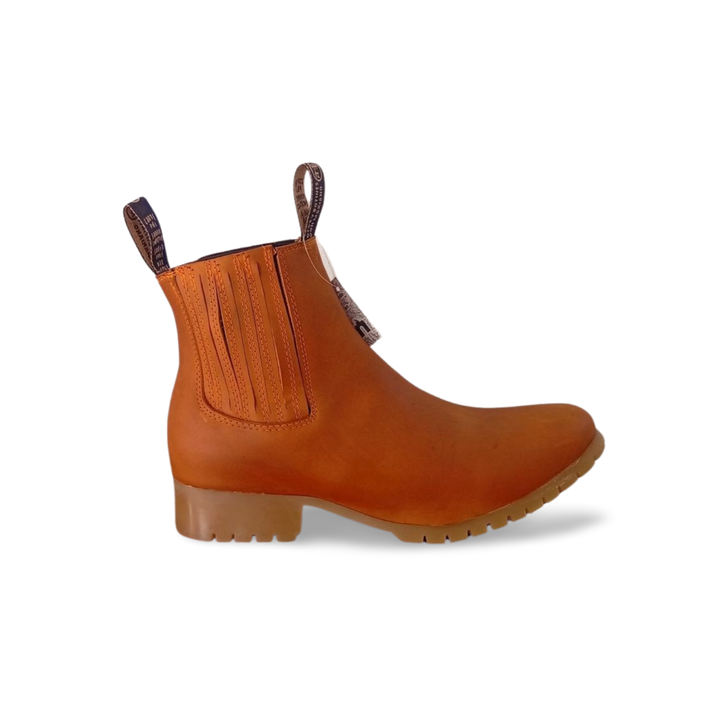 Botines con suela de tractor marca Don Mariano