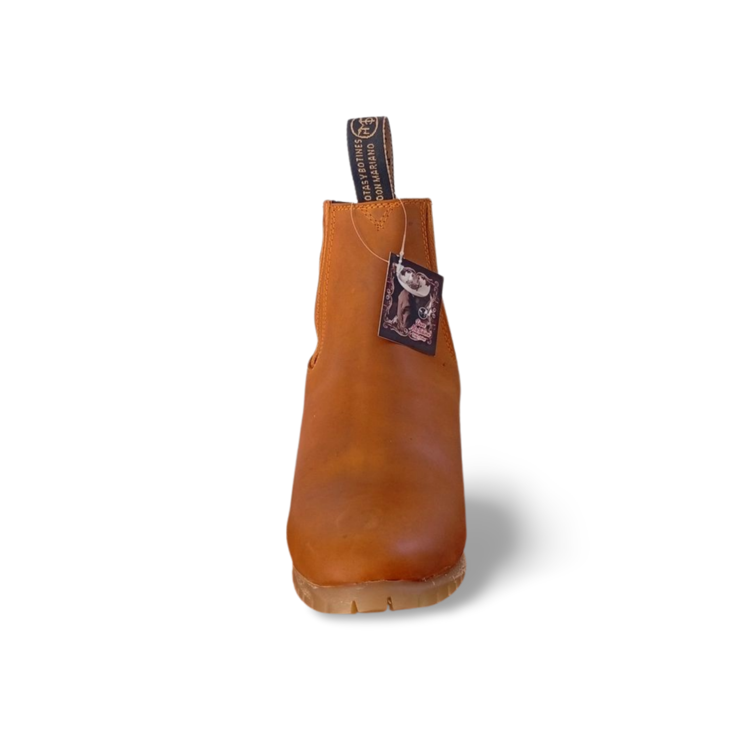 Botines con suela de tractor marca Don Mariano