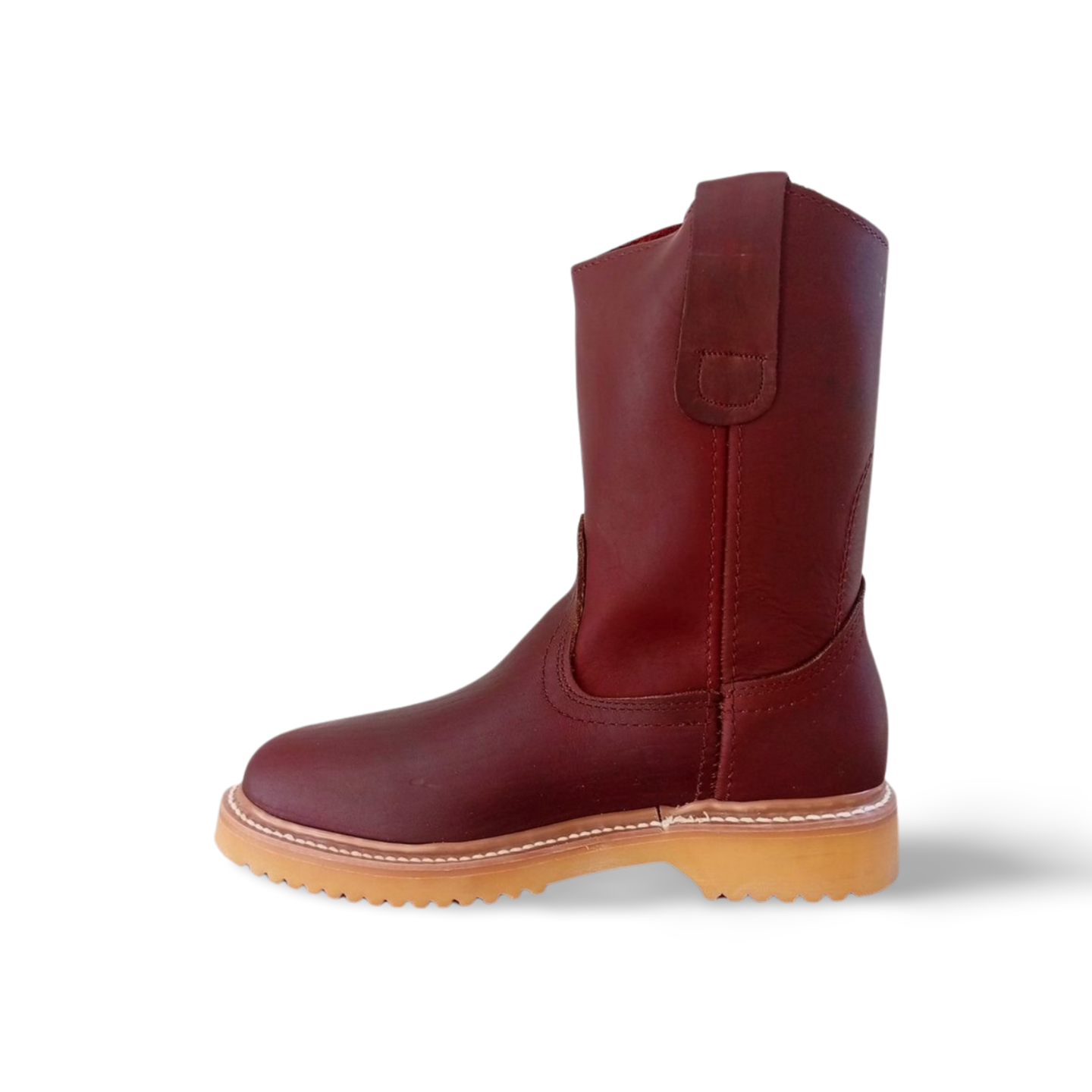 Botas estilo roper con suela ámbar marca Espinosa