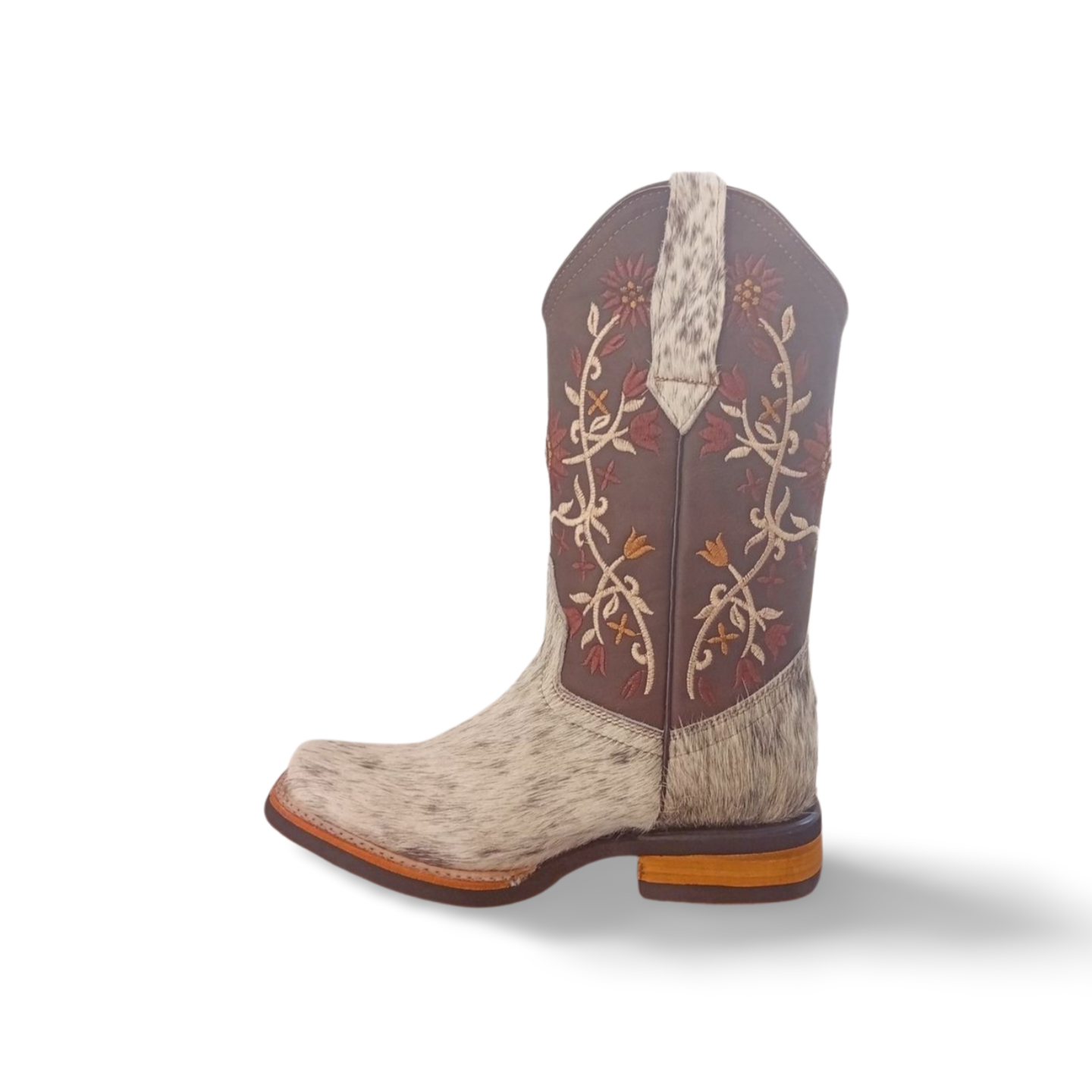 Botas Vaqueras de Pelo Dama Frison 9000 | Piel Genuina Exclusiva