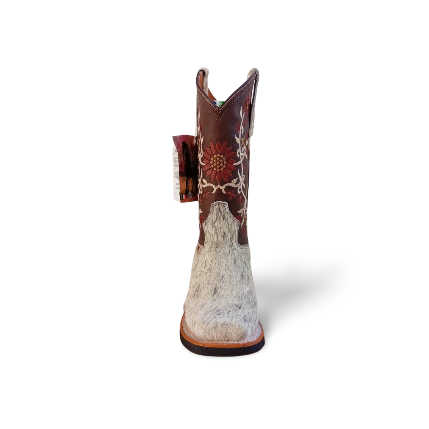 Botas Vaqueras de Pelo Dama Frison 9000 | Piel Genuina Exclusiva