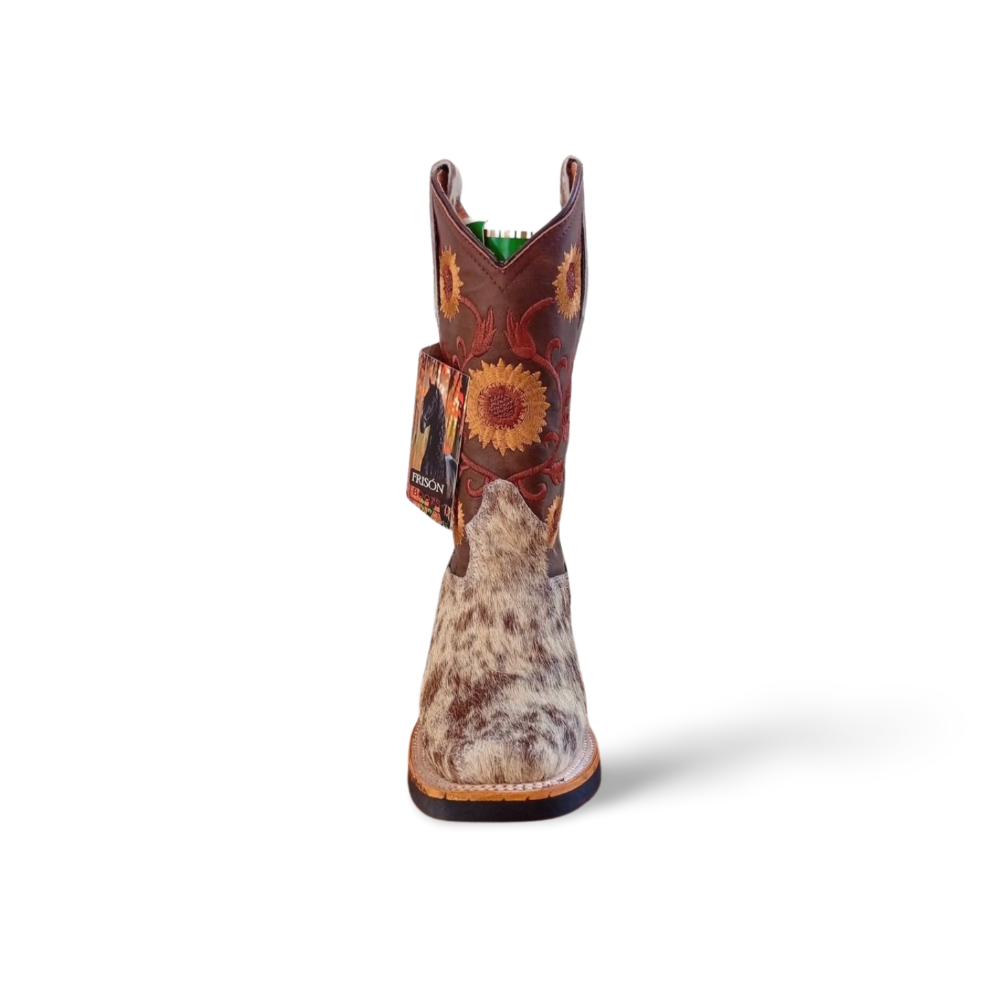 Botas Vaqueras de Pelo Dama Frison 9000 | Piel Genuina Exclusiva