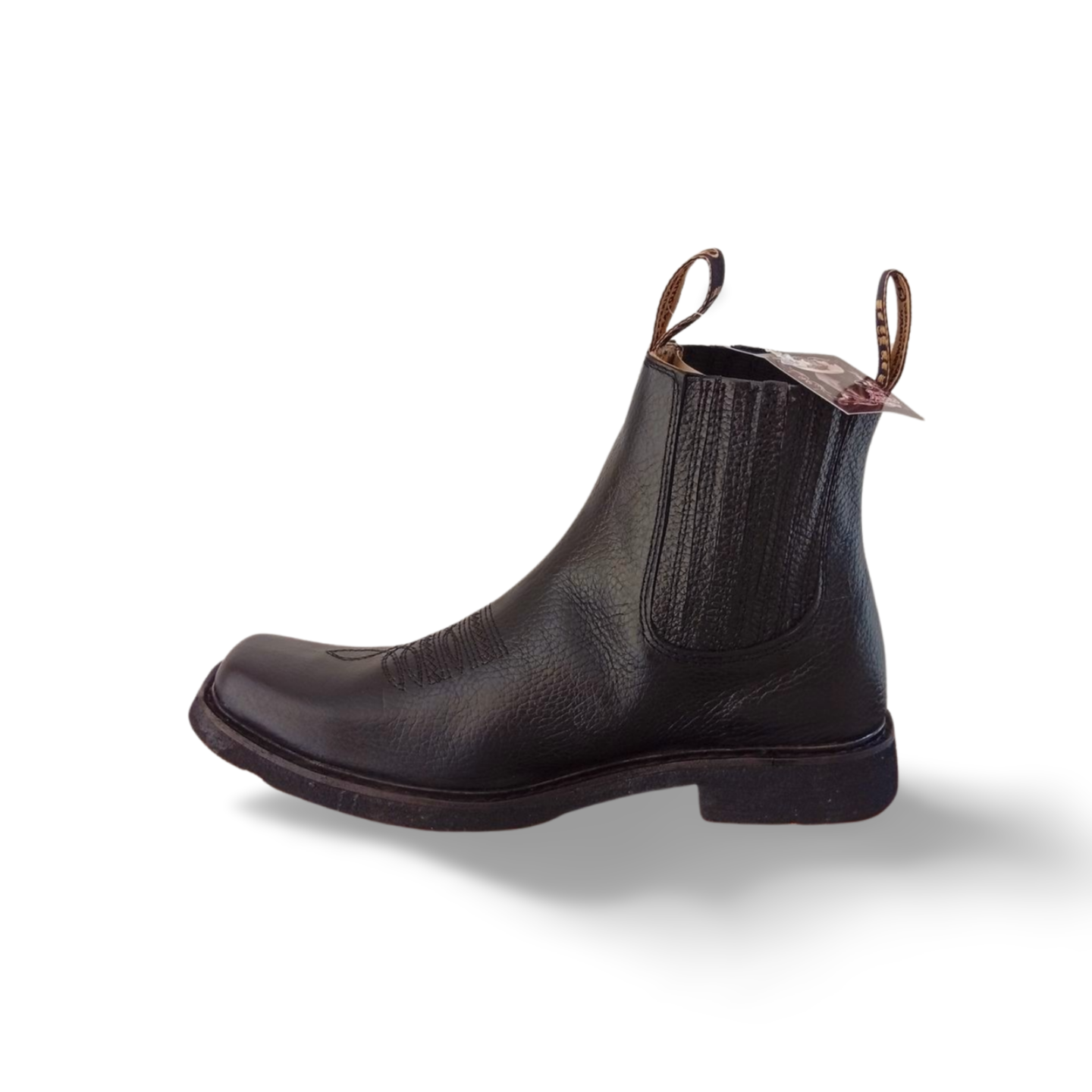 Botines rodeo estilo 501 con ringle oscuro marca Don Mariano