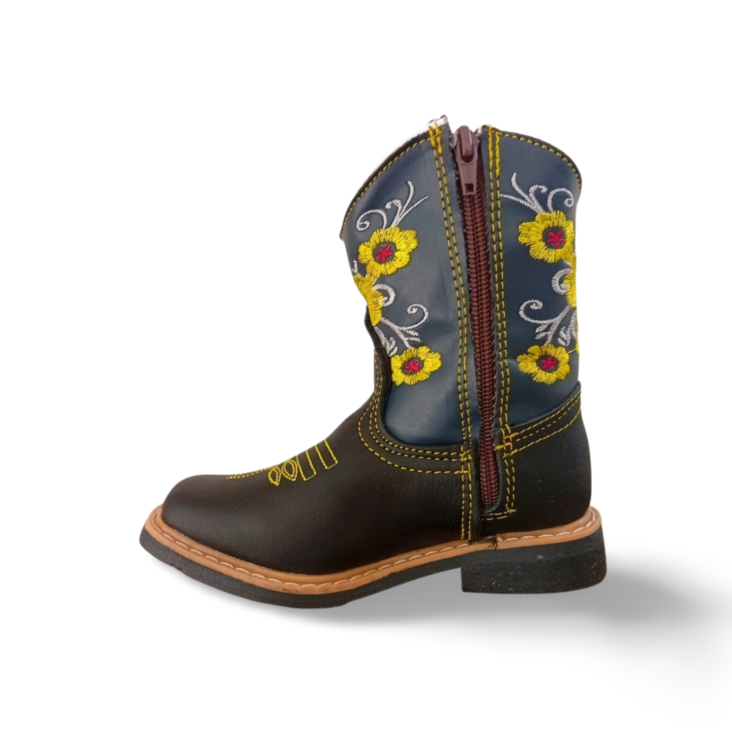 Botas Rodeo para Niña Arriveño | Piel Genuina y Antiderrapantes