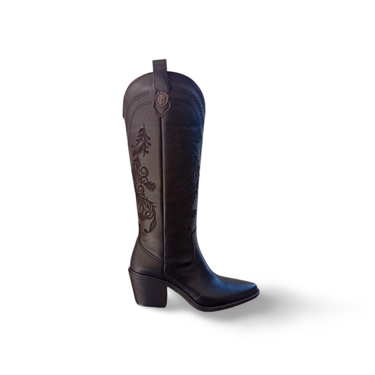 Botas con tacón modelo A1033 para Dama Marca Majo