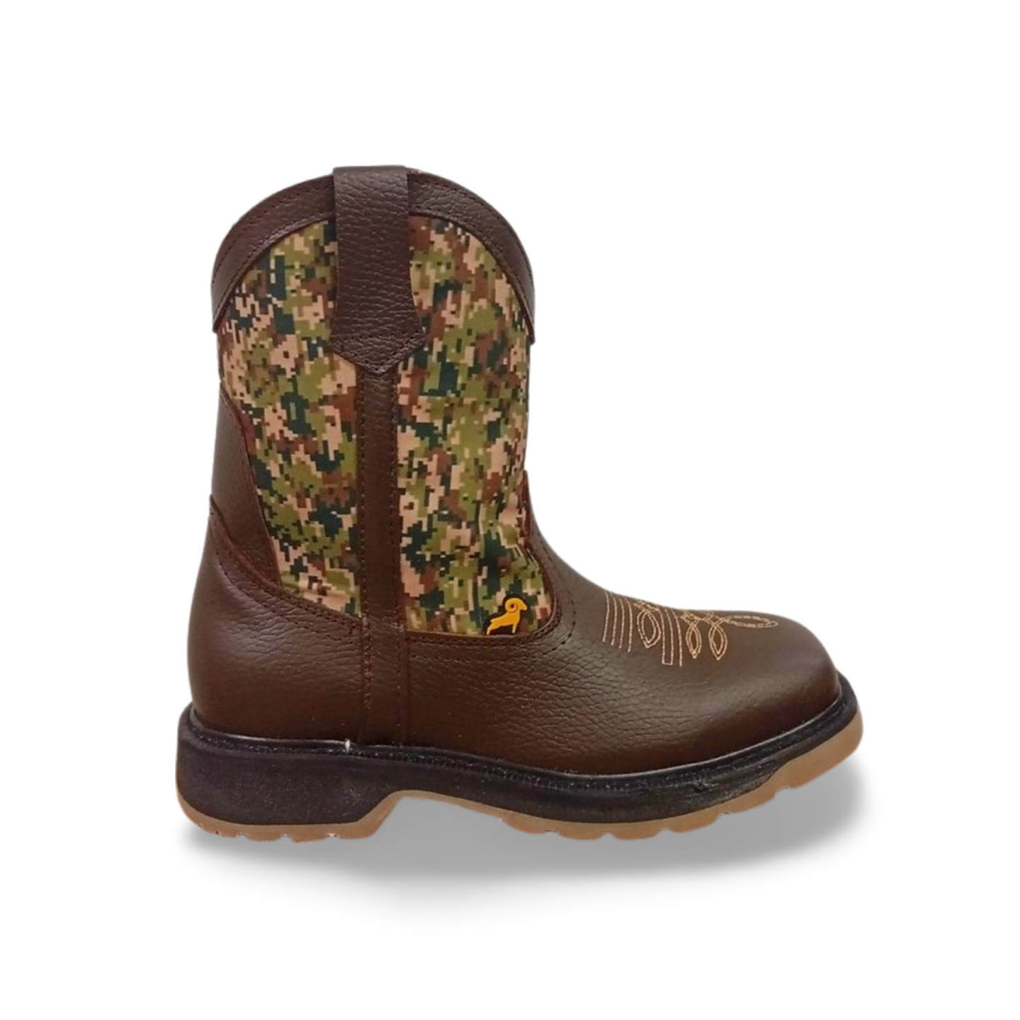 Botas estilo rodeo con lona pixel y suela doble densidad marca Cimarron