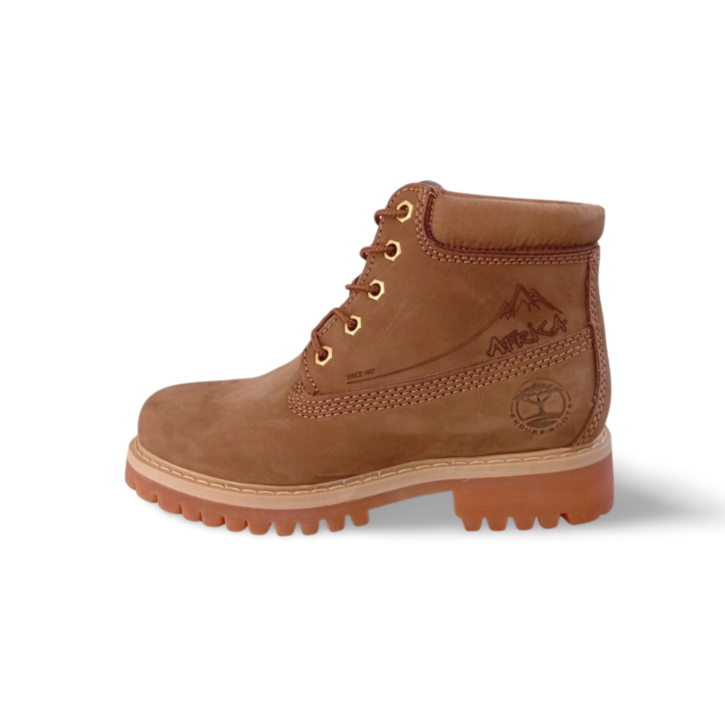 Botas de trabajo en piel nobuck estilo 1600 marca AFRIKA