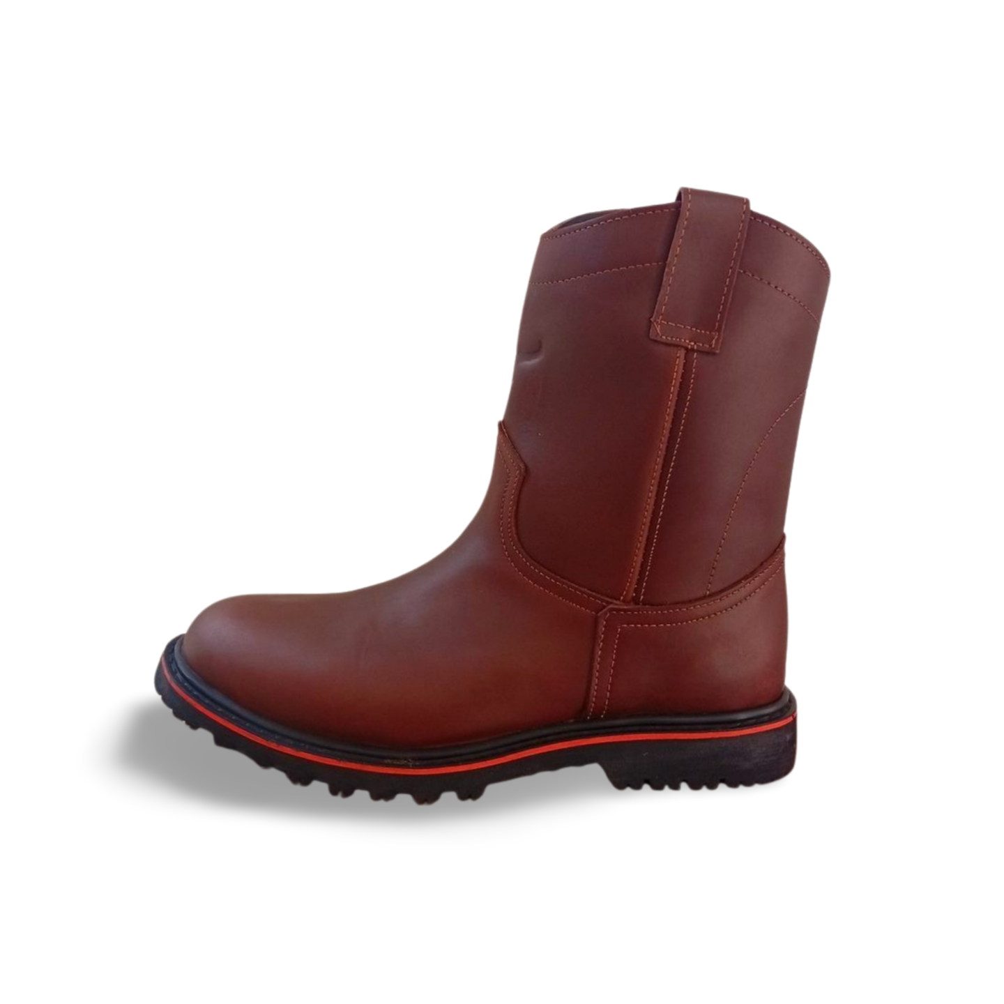 Botas de trabajo con cierre lateral y suela truck marca Ponderosa