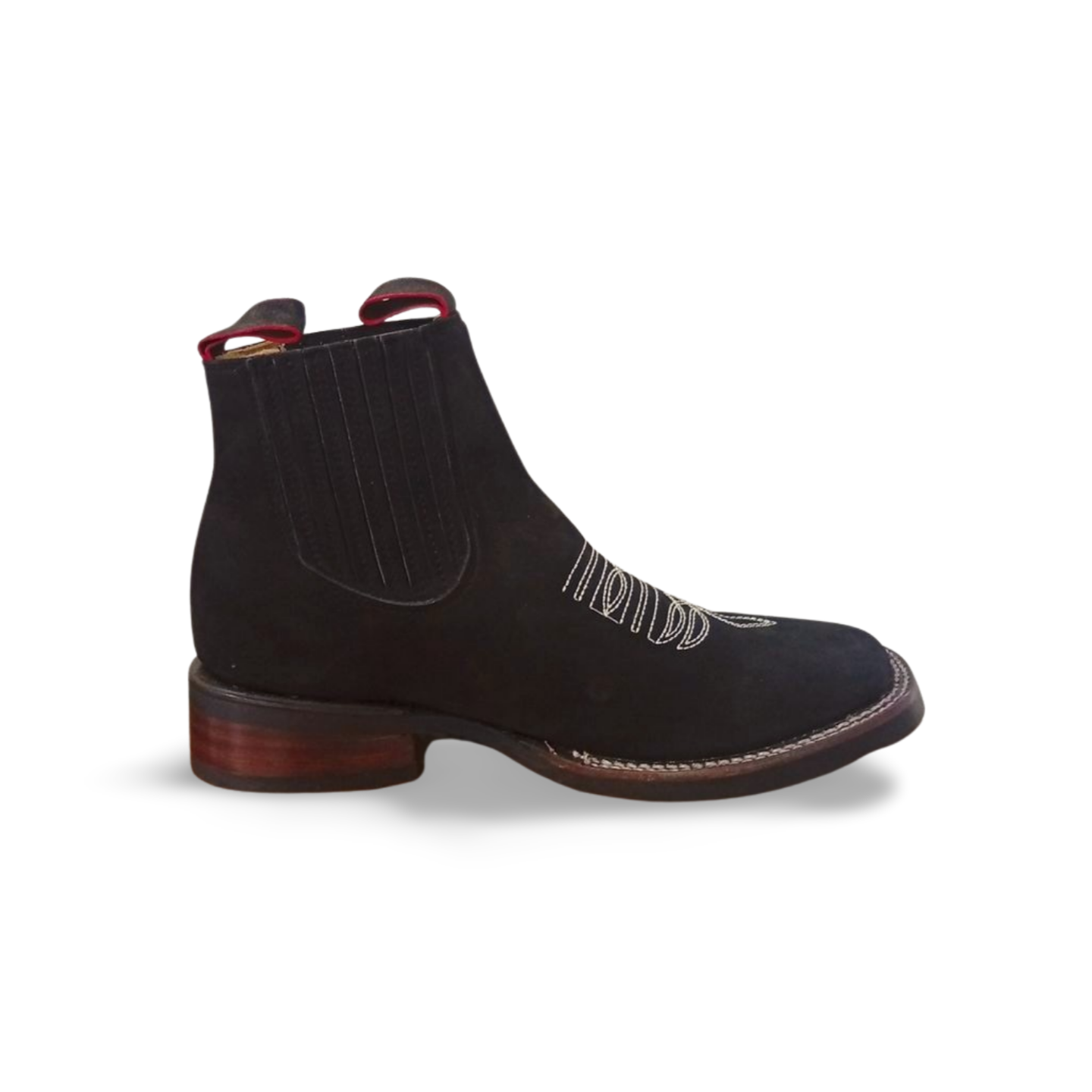 Botines vaqueros con grabado piel nobuck unisex marca Tony boots