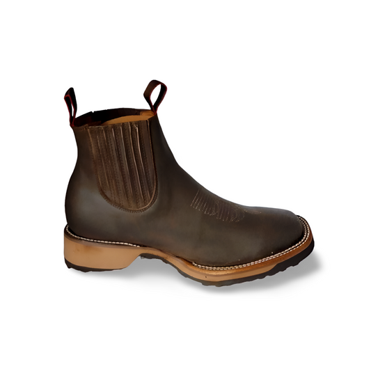 Botines vaqueros tipo premium con suela doble densidad marca JV BOOTS