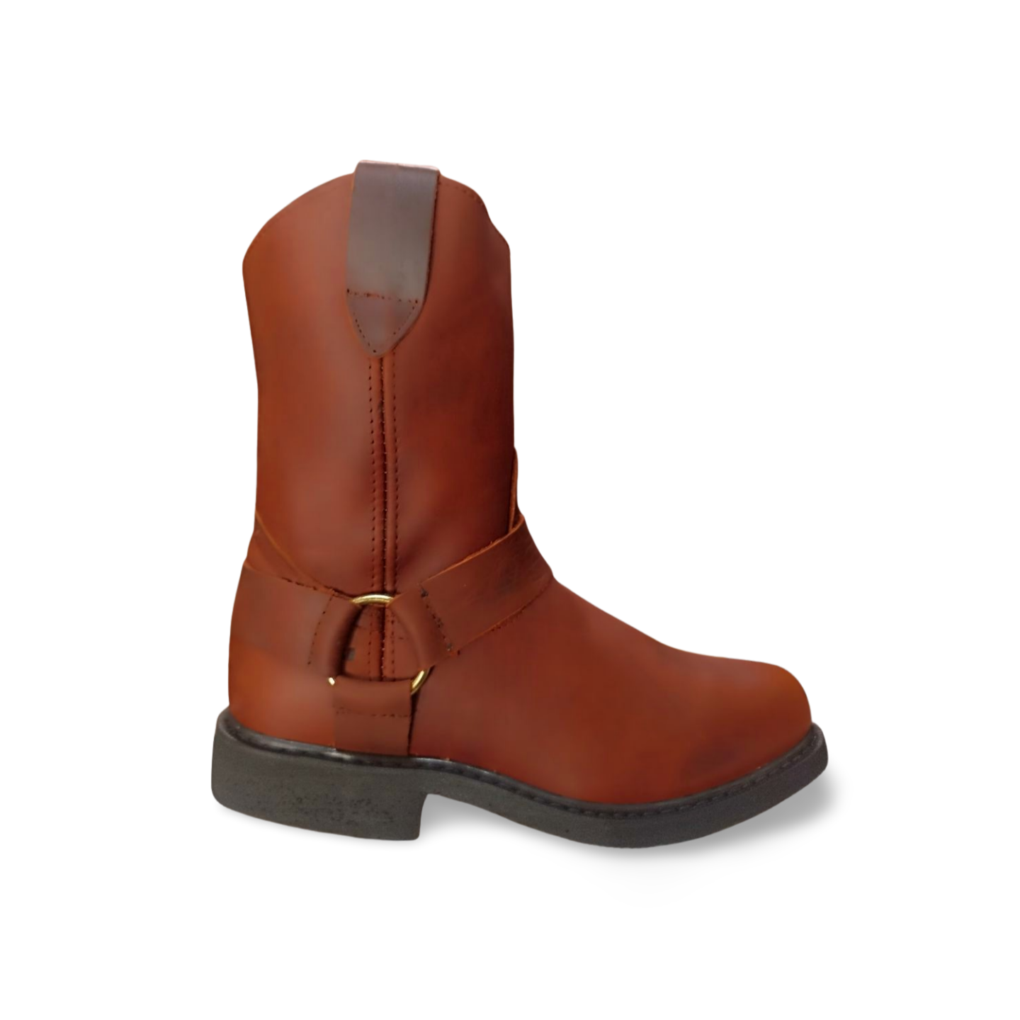 Botas rodeo estilo 458 de piel con argolla, suela bicolor marca Astillero