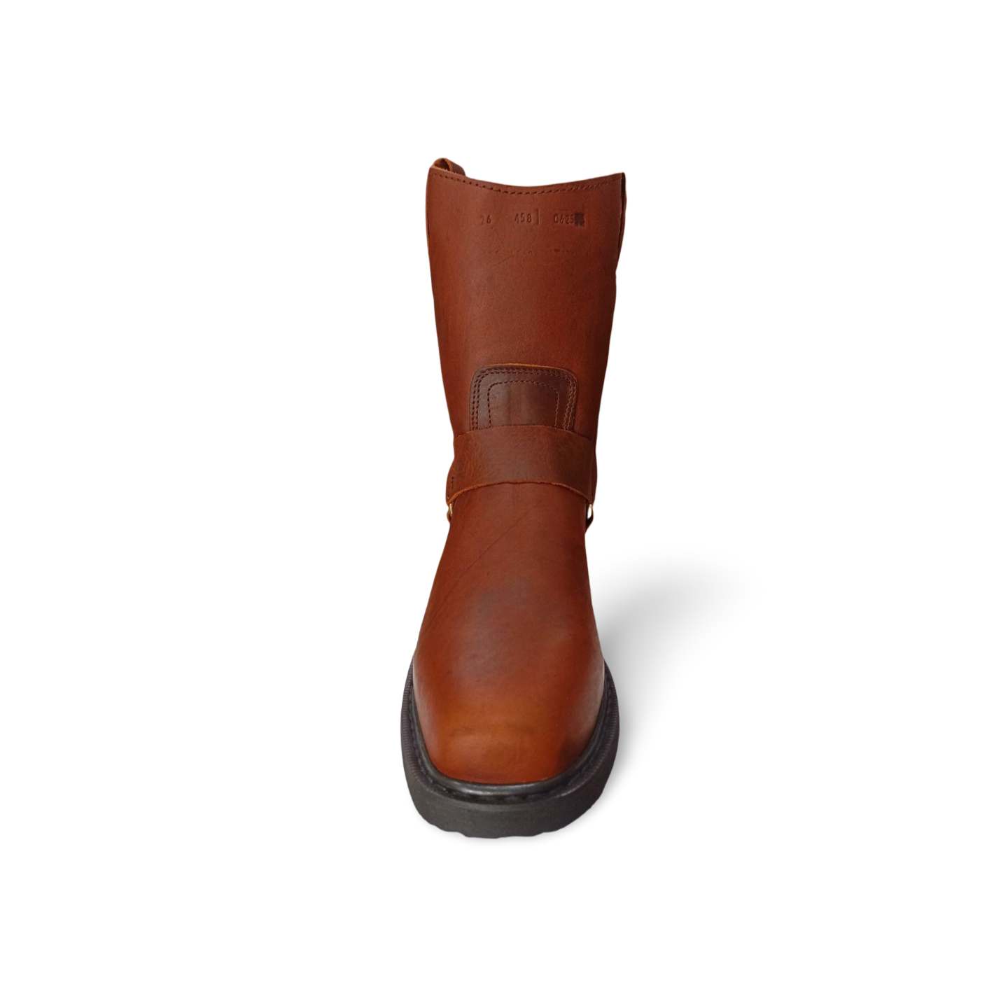 Botas rodeo estilo 458 de piel con argolla, suela bicolor marca Astillero