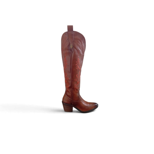 Botas Vaqueras para Dama de Tacón Marca Lilians