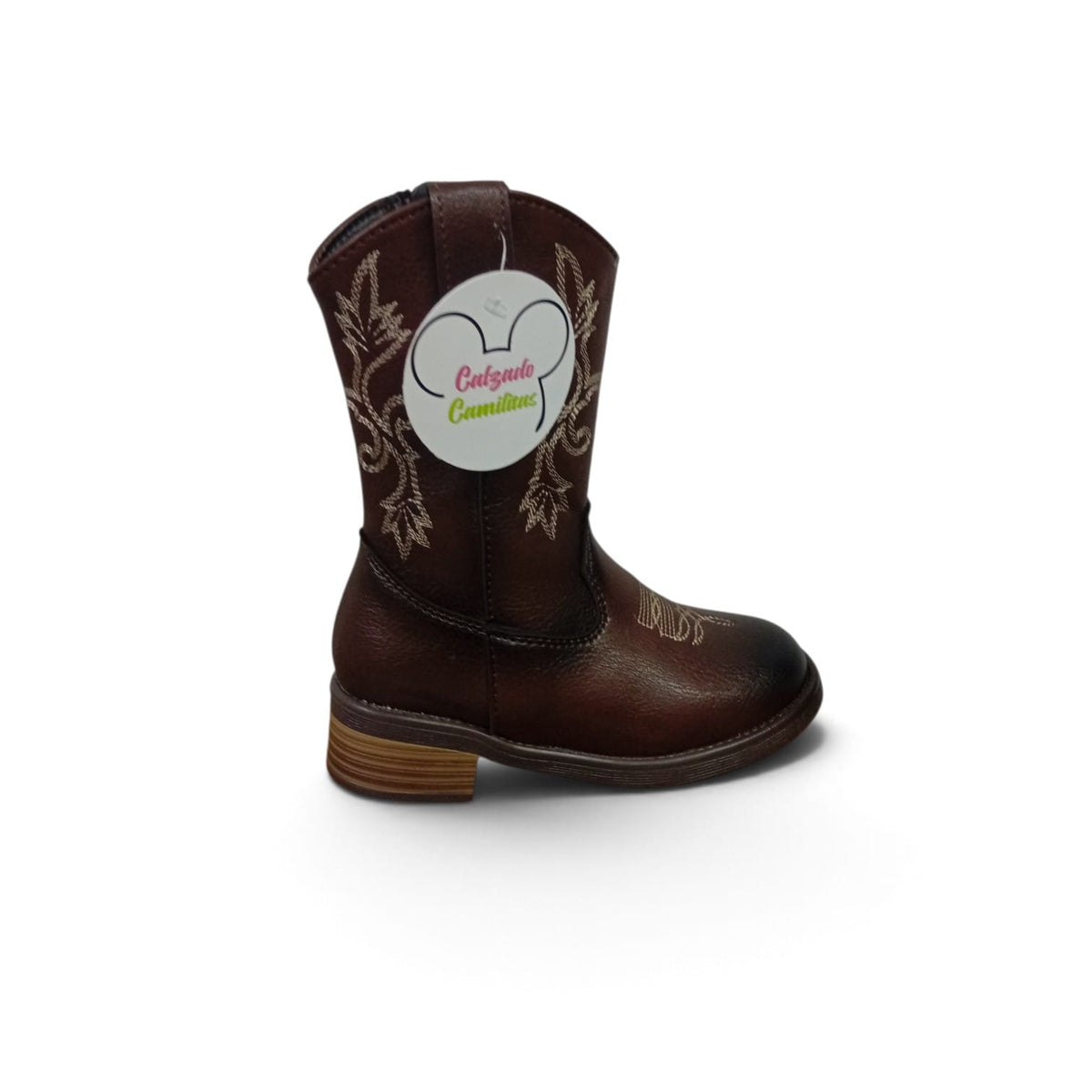 Botas Vaqueras con ringle para niña estilo 700 marca Camilita