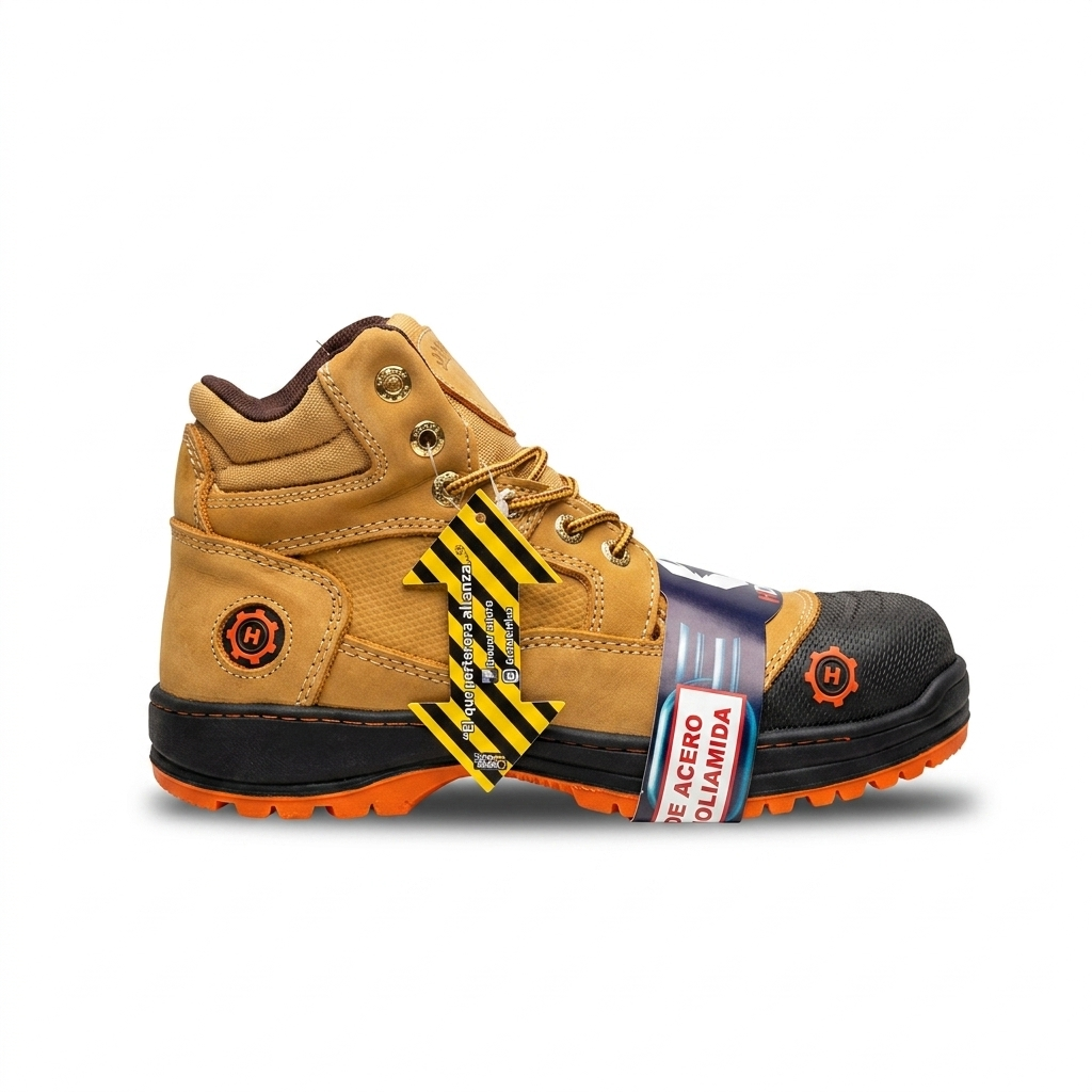Botas de trabajo con casco de seguridad estilo 238-24 marca Hdrof