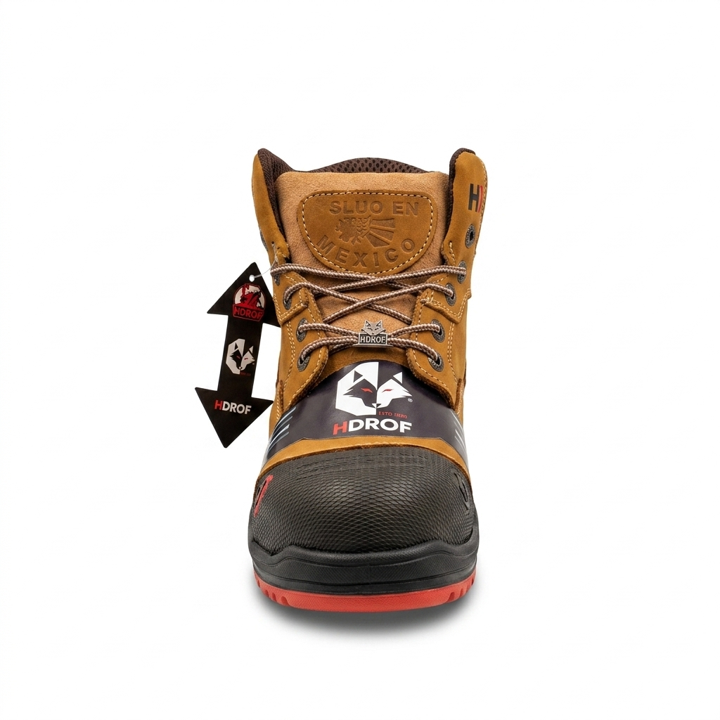 Botas de trabajo con casco de seguridad estilo 238-24 marca Hdrof