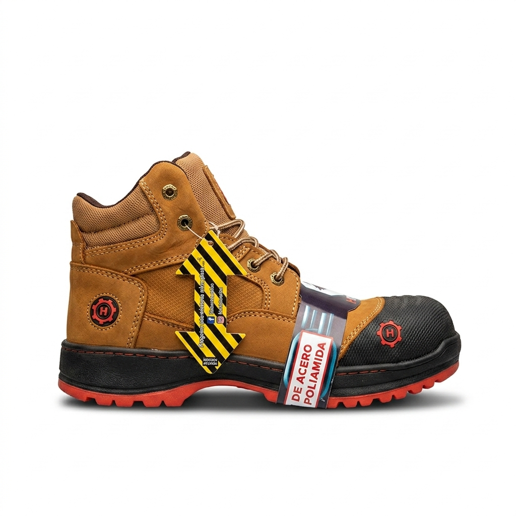 Botas de trabajo con casco de seguridad estilo 238-24 marca Hdrof