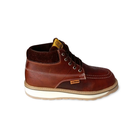 Botas de trabajo- vestir estilo 8070 suela doble densidad marca Lezmar