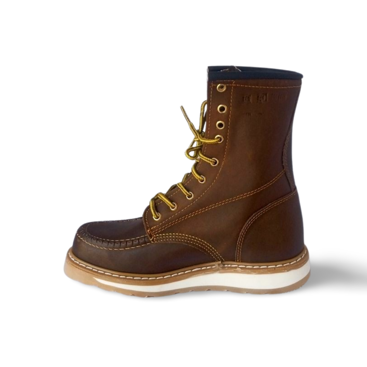 Botas altas estilo 304 tipo bordo lengua cosida Astillero