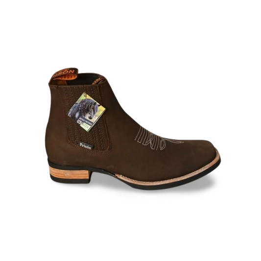 Botines vaqueros unisex con grabado marca Frison