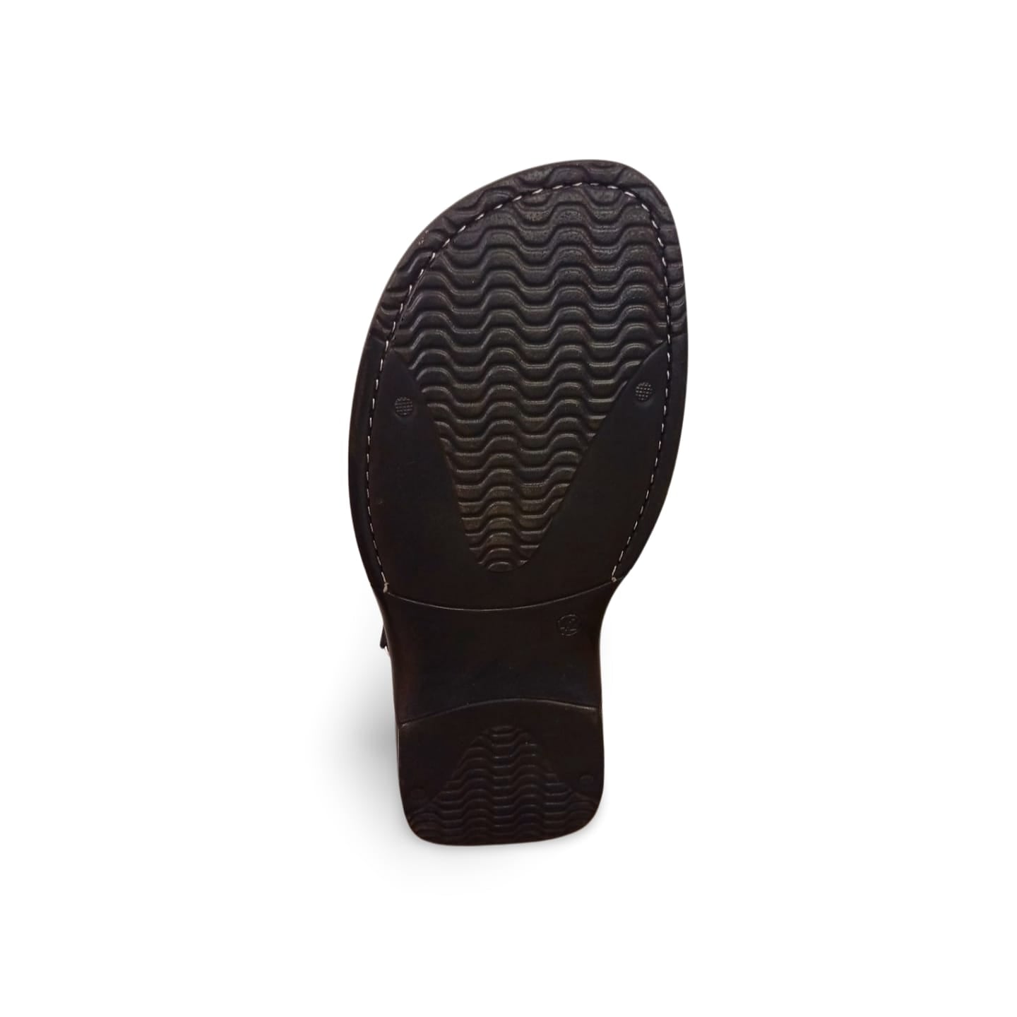 Huaraches para caballero con forro de cuero porcino marca Mandorriquis.