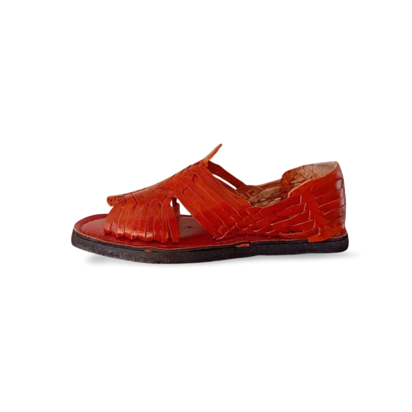 Huaraches para caballero de piel y suela llanta marca Lilians