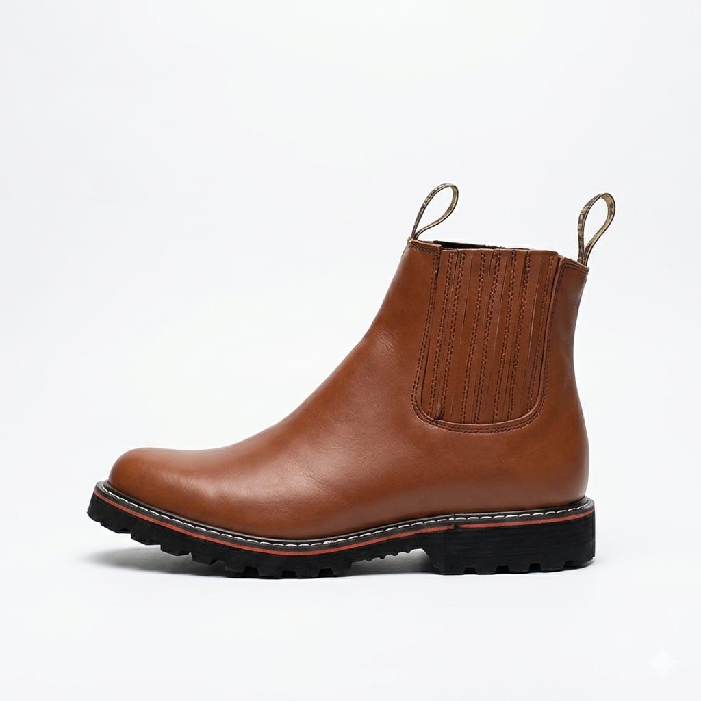 Botines lecheros con suela truck marca Don Mariano