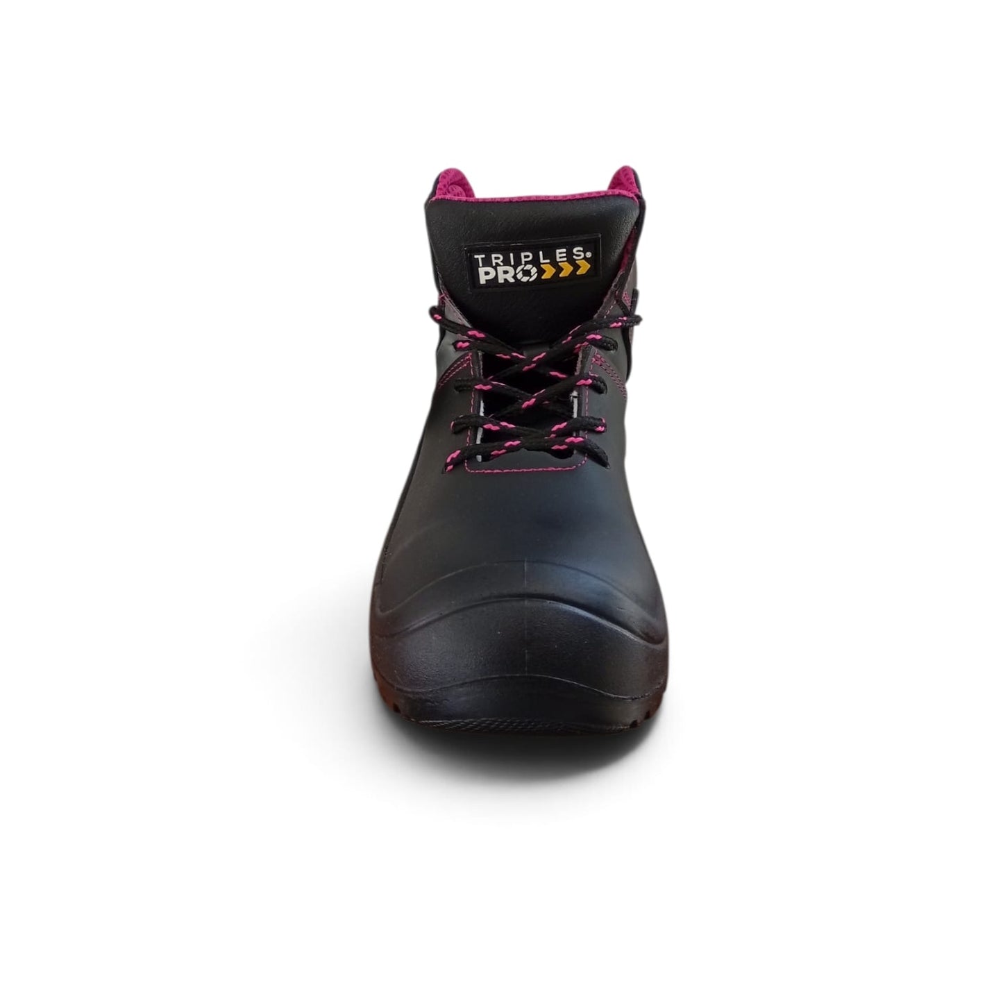 Botas de trabajo con casco dieléctrico para dama estilo 623 marca Triples Pro