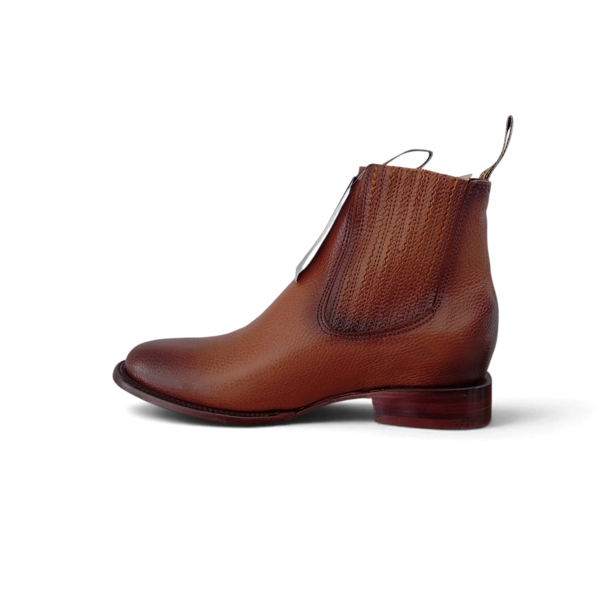Botines charros con suela de Vaqueta marca Arizona