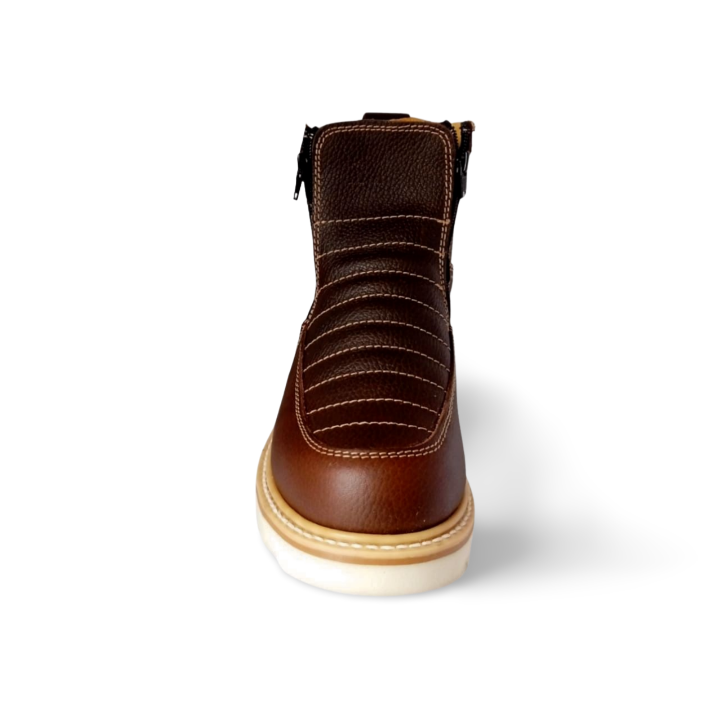 Botas estilo 6062 color chocolate con suela poliuretano blando Magno