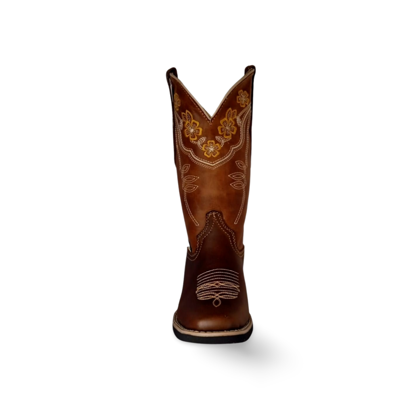 Botas vaqueras de dama estilo 1004 con grabado floreado Habanna Boots