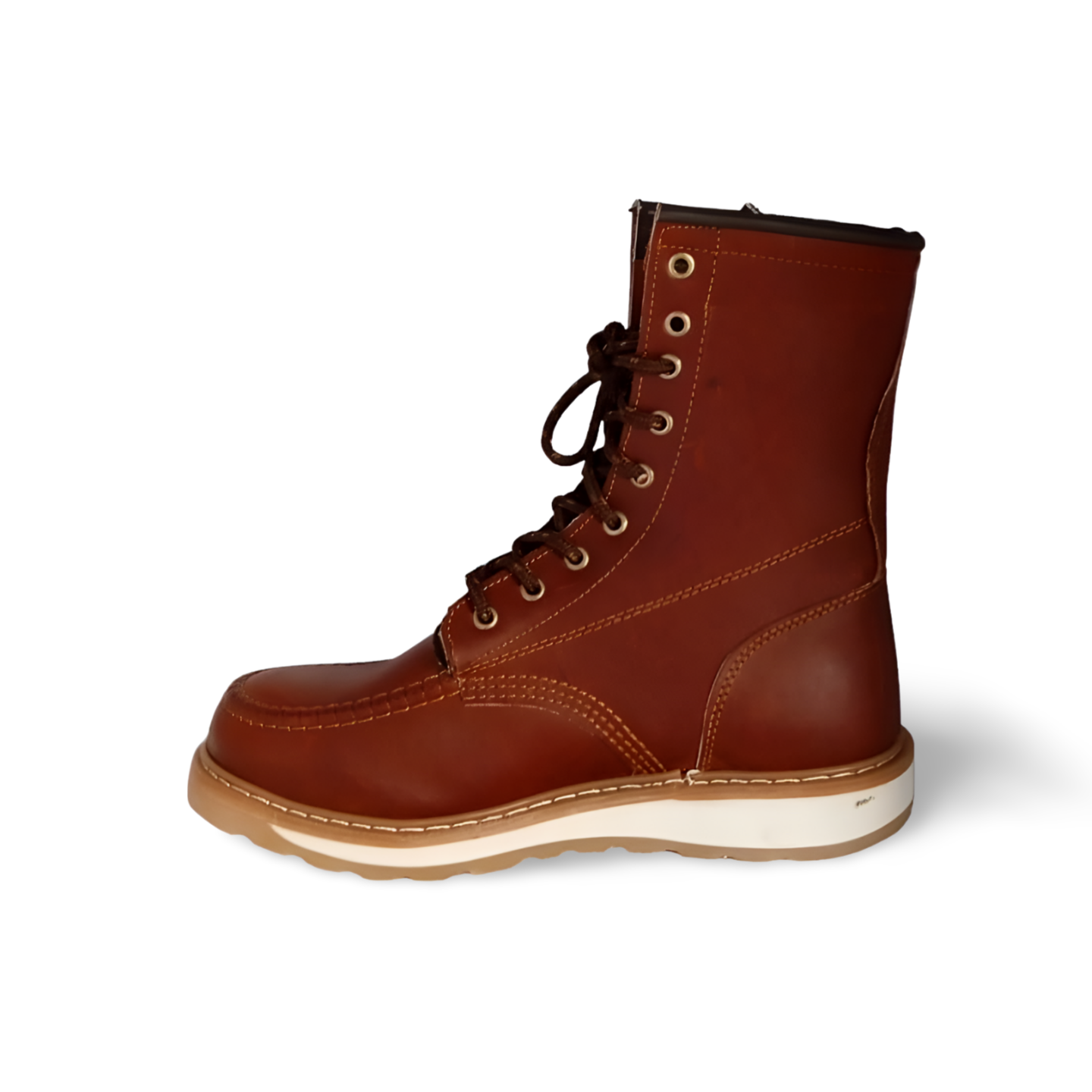 Botas altas estilo 304 tipo bordo lengua cosida Astillero