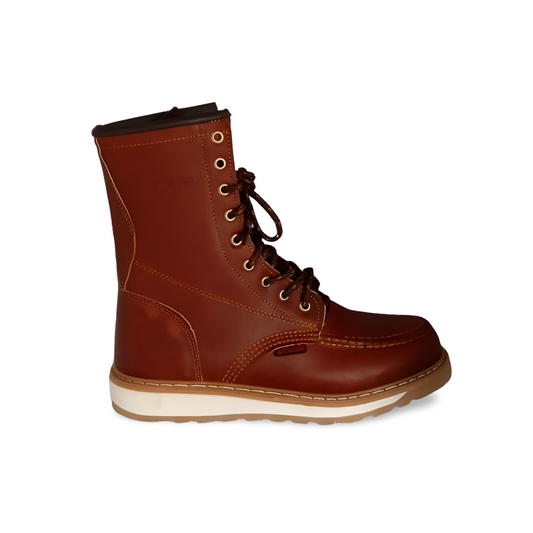 Botas altas estilo 304 tipo bordo lengua cosida Astillero