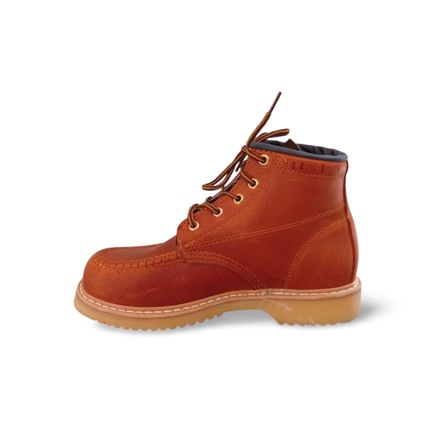 Botas de Trabajo de  piel uso rudo Astillero Estilo 101 | Resistencia y Comodidad