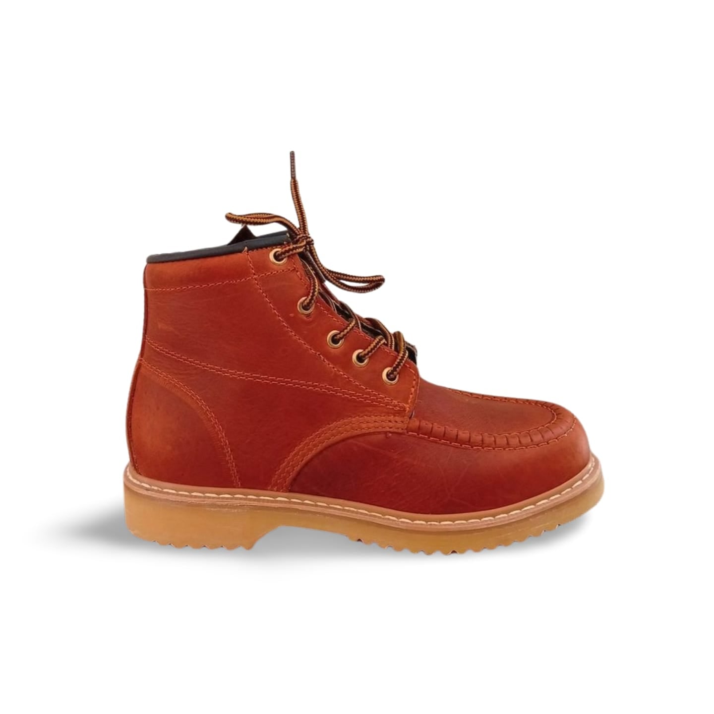 Botas de Trabajo de  piel uso rudo Astillero Estilo 101 | Resistencia y Comodidad