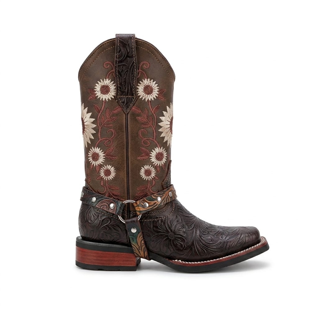 Botas vaqueras para dama modelo 9000 marca Frison