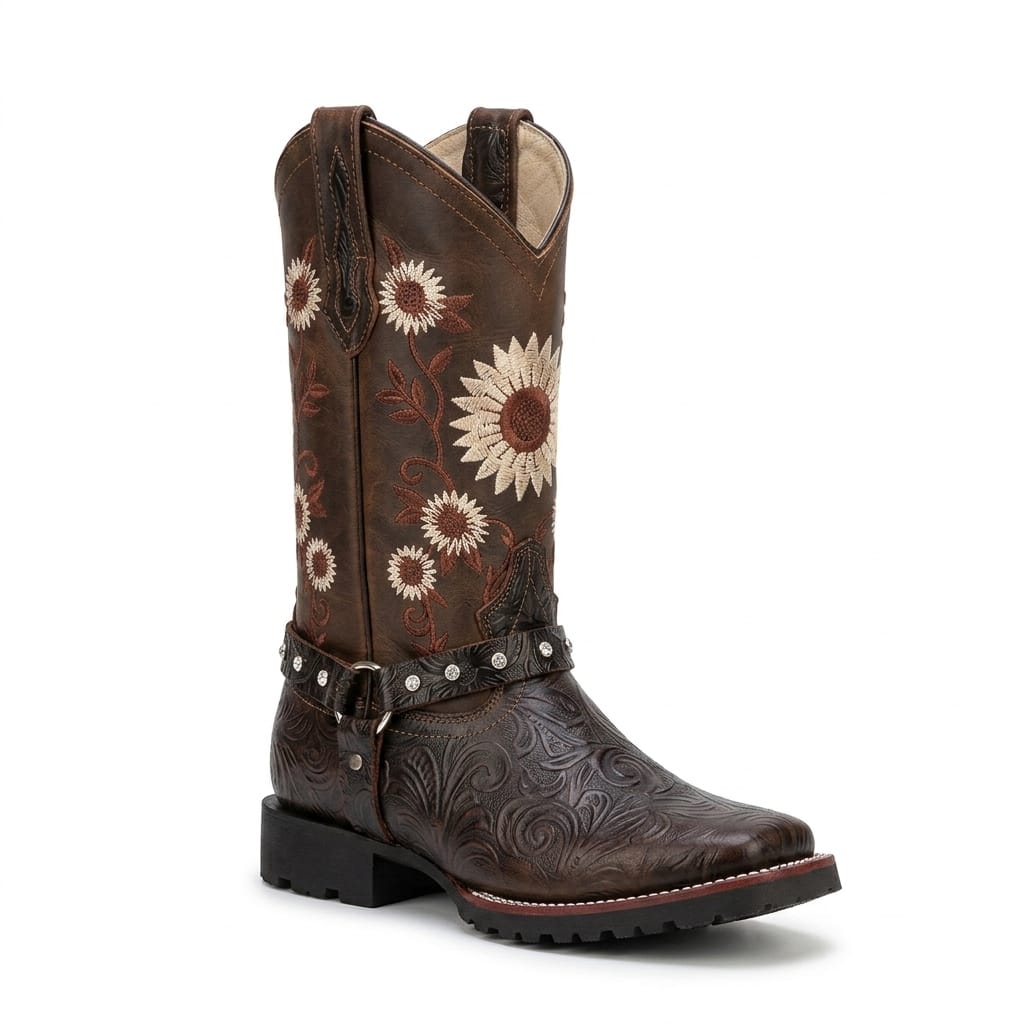 Botas vaqueras para dama modelo 9000 marca Frison