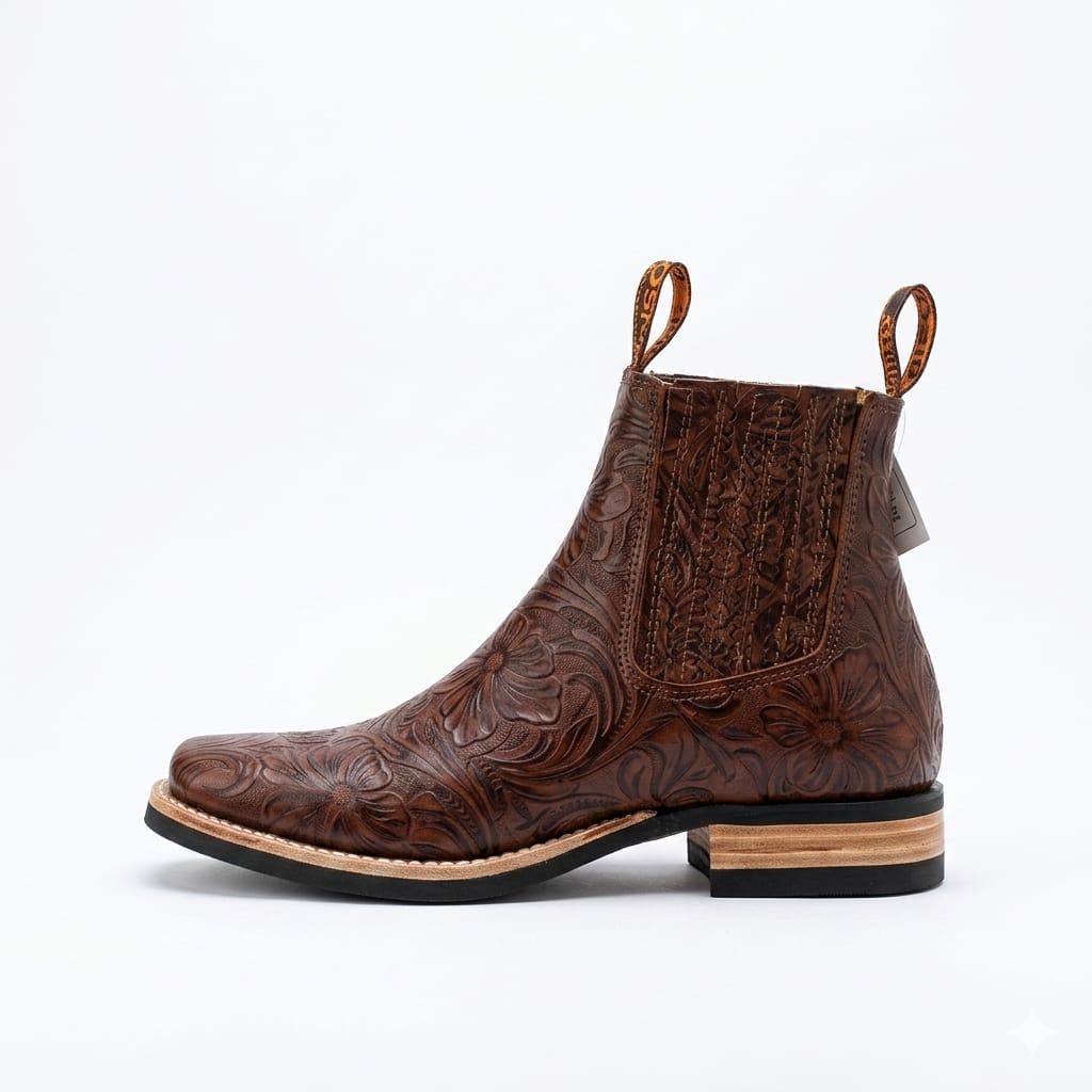Botines cincelados para dama marca Frison