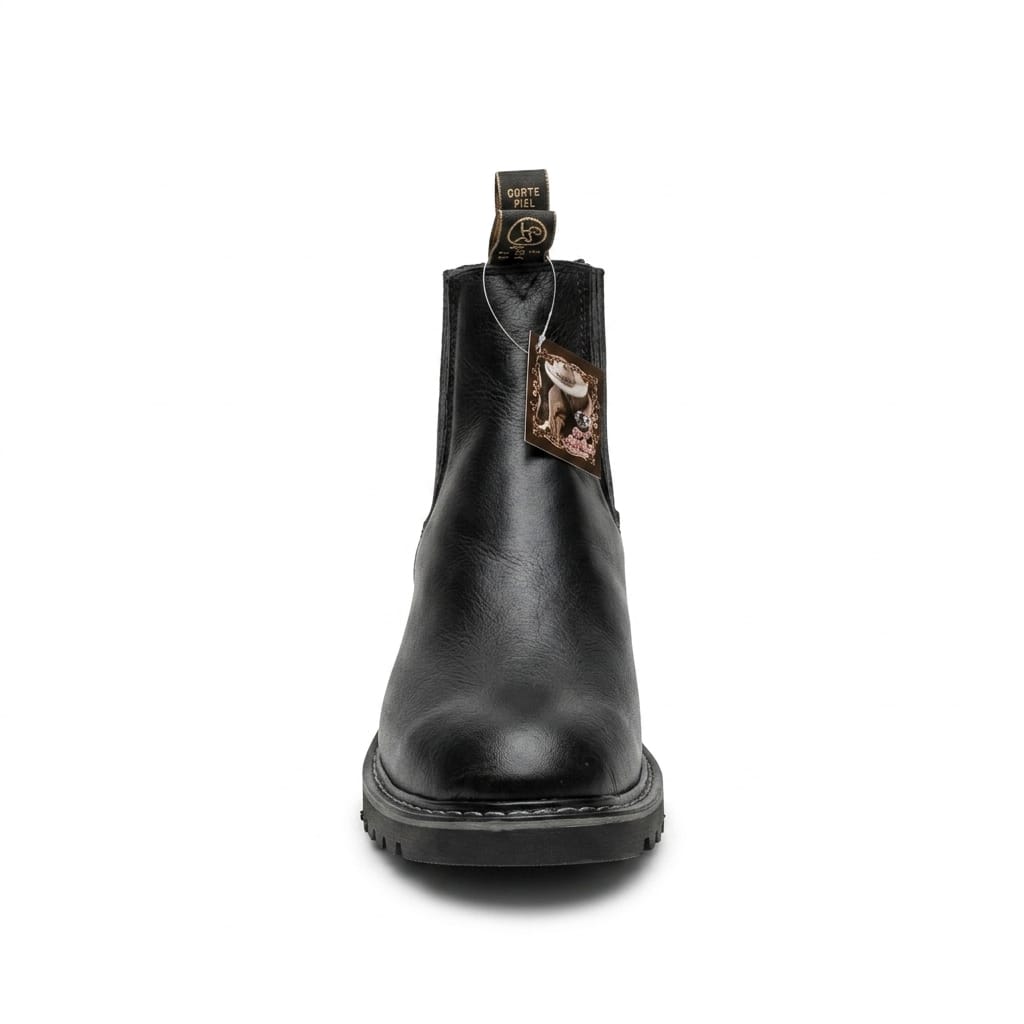 Botines lecheros con suela mil rayas marca Don Mariano