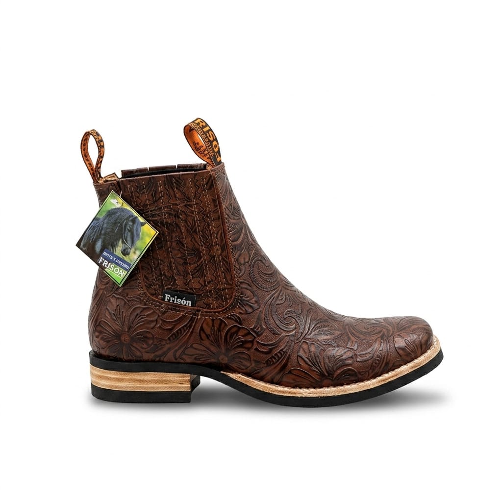 Botines cincelados para dama marca Frison