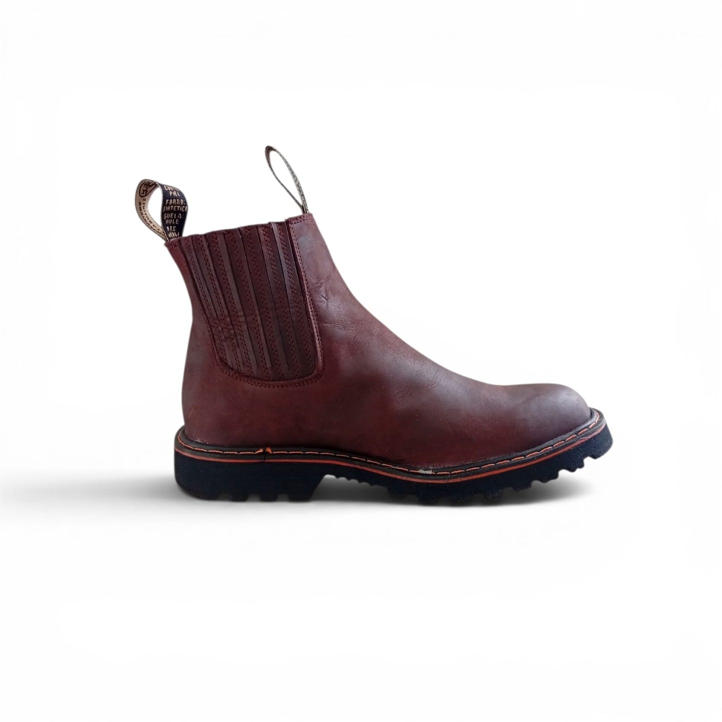Botines lecheros con suela truck marca Don Mariano