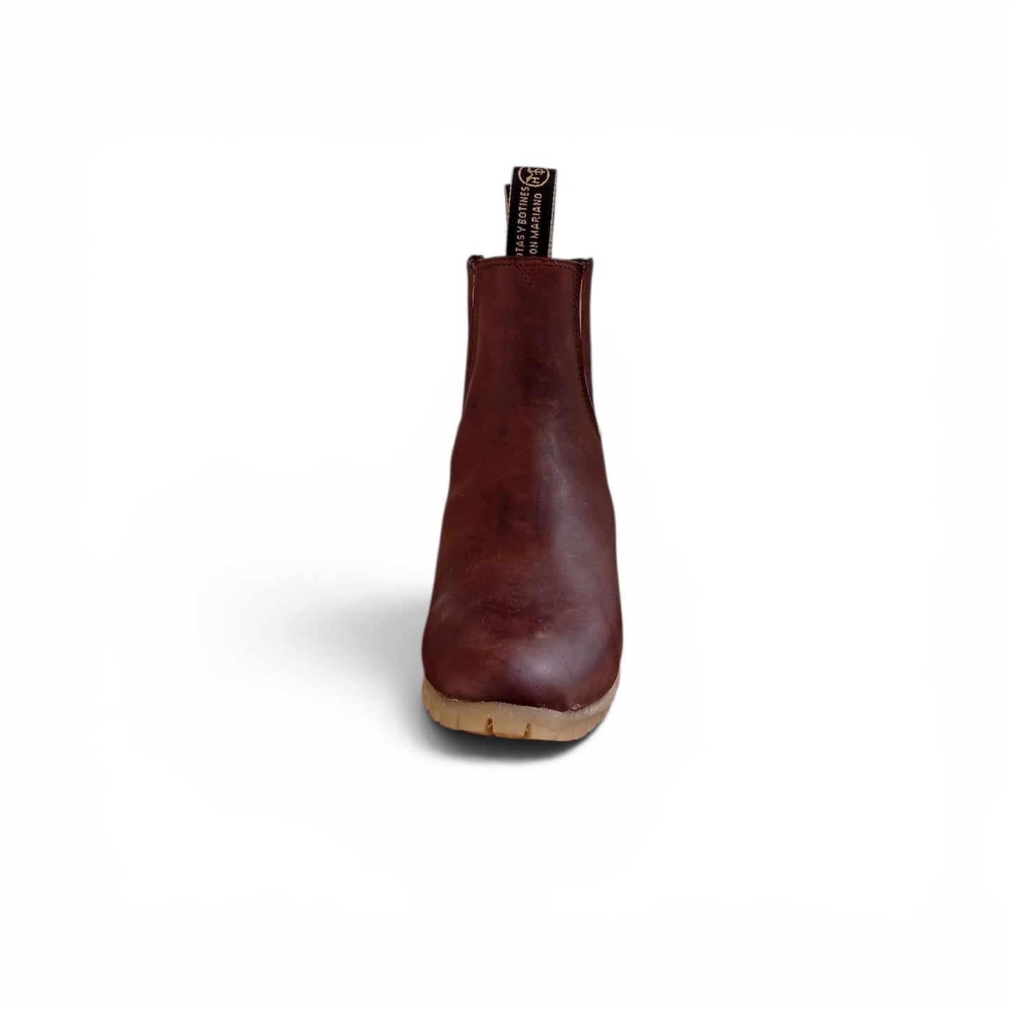 Botines con suela de tractor marca Don Mariano