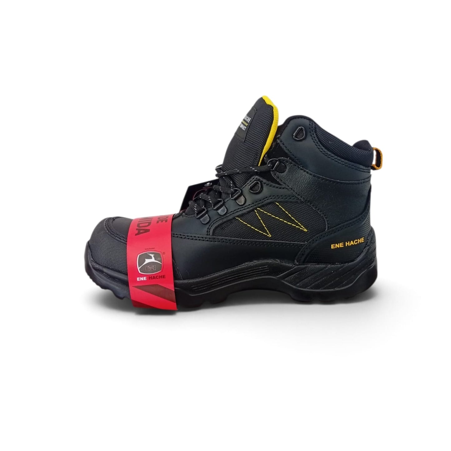 Botas de trabajo con casco de poliamida estilo c50 marca Ene Hache
