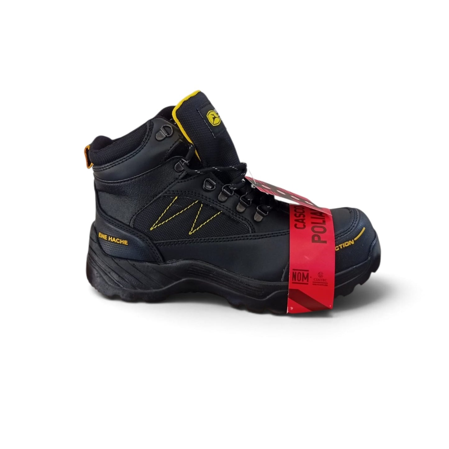 Botas de trabajo con casco de poliamida estilo c50 marca Ene Hache