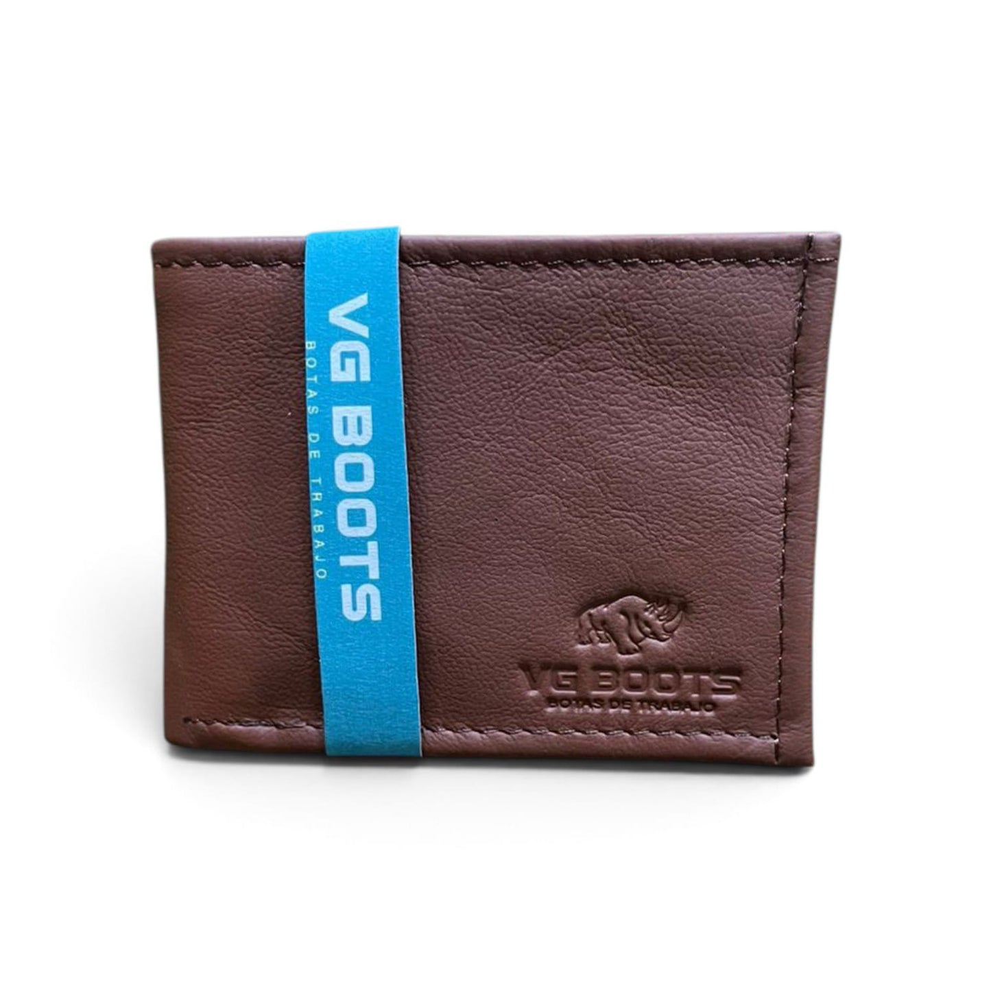Cartera de piel para caballero