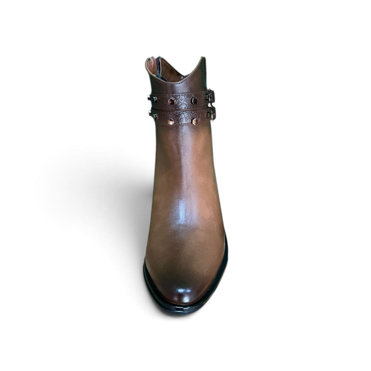 Botines de Tacón para dama Estilo 1714 Marca Cristina Calderón